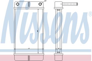 ΨΥΓ ΚΑΛΟΡ.FIAT DUCATO ΚΑΙΝ. NISSENS 71443 CITROEN JUMPER CITROEN SAXO FIAT DUCATO PEUGEOT BOXER