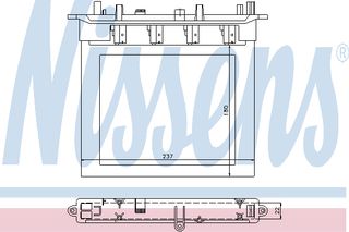 ΨΥΓ ΚΑΛΟΡ. W211 PTC 1000 W 02- ΚΑΙΝ. NISSENS 72033 MERCEDES-BENZ E-CLASS