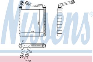 ΨΥΓ.ΚΑΛΟΡΙΦΕΡ SCODA/VW-GROUP ΚΑΙΝ. NISSENS 73979 SKODA SUPERB SKODA YETI VW CC VW EOS VW GOLF VW PASSAT VW SCIROCCO VW TIGUAN