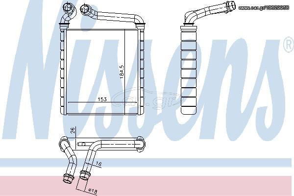 ΨΥΓ.ΚΑΛΟΡΙΦΕΡ SCODA/VW-GROUP ΚΑΙΝ. NISSENS 73979 SKODA SUPERB SKODA YETI VW CC VW EOS VW GOLF VW PASSAT VW SCIROCCO VW TIGUAN