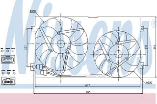 ΒΕΝΤΙΛ.VW-BEETLE 98- ΚΑΙΝ. NISSENS 85250 VW NEW