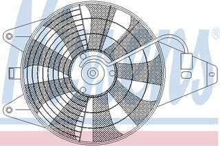 ΒΕΝΤΙΛ.MAGENTIS AC-ΒΕΝΤΙΛ.01- ΚΑΙΝ. NISSENS 85375 KIA MAGENTIS