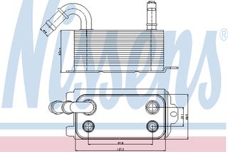 ΨΥΓ.ΛΑΔ.VOLVO S80 06- ΚΑΙΝ. NISSENS 90661 VOLVO S60 VOLVO S80 VOLVO V60 VOLVO V70 VOLVO XC60 VOLVO XC70