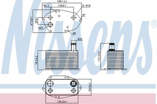 ΨΥΓ.ΛΑΔBMW 3-SERIES E4698- ΚΑΙΝ. NISSENS 90786 BMW 3 BMW 5 BMW 7 BMW X5