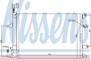 ΣΥΜΠΥΚ VOLVO S60-S80-V70  05- ΚΑΙΝ. NISSENS 940103 VOLVO S60 VOLVO S80 VOLVO V70 VOLVO XC70