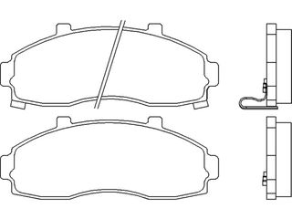 ΤΑΚ.ΕΜ.KIA PREGIO 95-04 ΚΑΙΝ. BREMBO P30044 KIA PREGIO