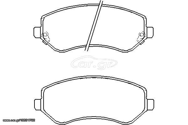 ΣΕΤ ΤΑΚ.ΕΜ. CHEROKEE 2.4 01- ΚΑΙΝ. BREMBO P37007 CHRYSLER VOYAGER DODGE CARAVAN JEEP CHEROKEE