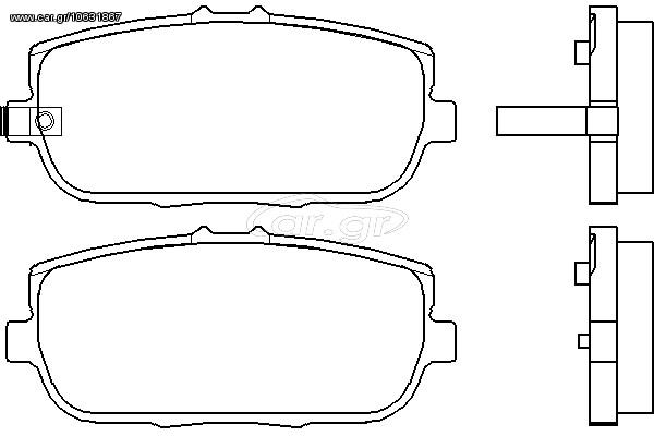 ΤΑΚΑΚ.ΟΠ.MAZDA MX5 1.8/2.0 05- ΚΑΙΝ. BREMBO P49044 MAZDA MX-5