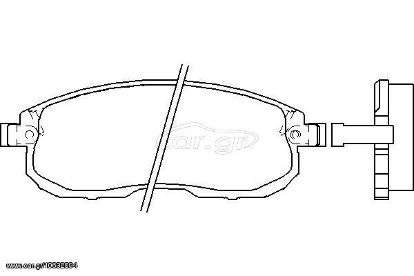 ΣΕΤ ΤΑΚ.NISSAN TIIDA 1.6 07- ΚΑΙΝ. BREMBO P56065 NISSAN JUKE NISSAN PULSAR NISSAN TIIDA