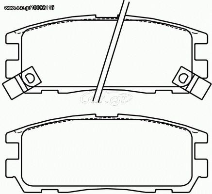 ΣΕΤ ΤΑΚ.ΟΠ.ISUZU TROOPER ΚΑΙΝ. BREMBO P59021 ISUZU TROOPER OPEL FRONTERA OPEL MONTEREY