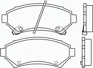 ΣΕΤ ΤΑΚΑΚΙΑ ΕΜ.OPEL SINTRA ΚΑΙΝ. BREMBO P59028 CADILLAC DEVILLE CADILLAC ELDORADO CADILLAC SEVILLE CHEVROLET IMPALA CHEVROLET TRANS MEGA MONTE OPEL SINTRA PONTIAC TRANS