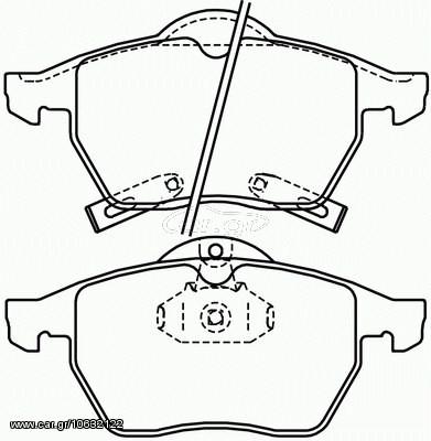 ΣΕΤ ΤΑΚ.ΕΜ.SAAB/ASTRA G ΚΑΙΝ. BREMBO P59029 SAAB 900