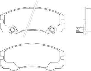 ΣΕΤ ΤΑΚ.ΕΜ.OPEL FRONTERA ΚΑΙΝ. BREMBO P59033 OPEL FRONTERA