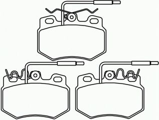 ΣΕΤ ΤΑΚ.ΕΜ.CITROEN ZX D ΚΑΙΝ. BREMBO P61041 CITROEN AX CITROEN ZX