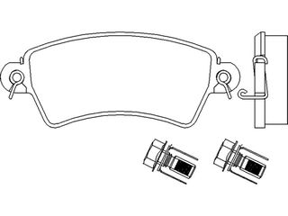 ΣΕΤ ΤΑΚΑΚΙΑ PEUGEOT 306 2,0 99 ΚΑΙΝ. BREMBO P61065 CITROEN XSARA PEUGEOT 206 PEUGEOT 306