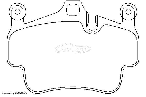 ΤΑΚ.ΕΜ.PORSCHE 911 997 ΚΑΙΝ. BREMBO P65015 PORSCHE 911 PORSCHE CAYMAN