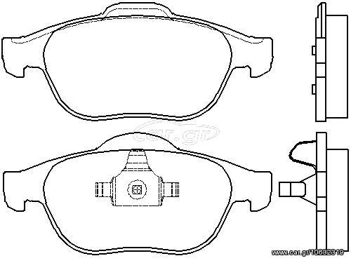 ΣΕΤ ΤΑΚ.ΕΜ.REN. LAGUNA 1.6 01- ΚΑΙΝ. BREMBO P68030 RENAULT LAGUNA