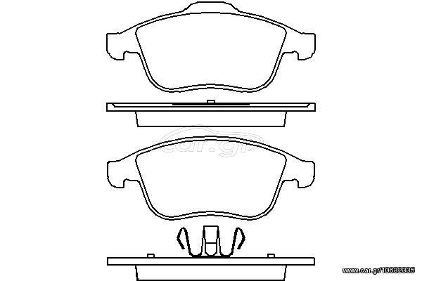 ΣΕΤ ΤΑΚ.EM.LAGUNA II 17 07- ΚΑΙΝ. BREMBO P68045 RENAULT LAGUNA RENAULT LATITUDE