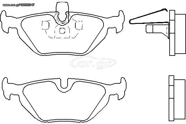 ΤΑΚ.ΟΠ.SAAB 9-5 97- ΚΑΙΝ. BREMBO P71006 SAAB 9-5