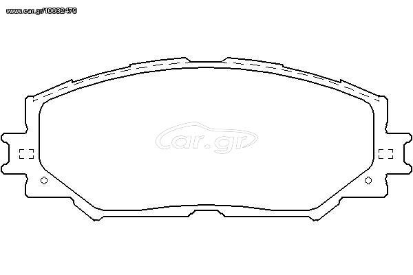 ΣΕΤ ΤΑΚΑΚ.ΕΜ.AURIS RAV4 06- ΚΑΙΝ. BREMBO P83082 SUBARU TREZIA TOYOTA AURIS TOYOTA COROLLA TOYOTA RAV TOYOTA URBAN TOYOTA VERSO TOYOTA YARIS