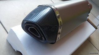 Tελικες Eξατμισεις Moto εξαγωνικες INOX εως 300 cc για μηχανακια και scooter-thumb-10