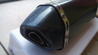 Tελικες Eξατμισεις Moto εξαγωνικες INOX εως 300 cc για μηχανακια και scooter-thumb-14