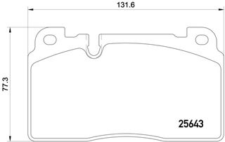 ΤΑΚΑΚ.ΕΜ.AUDI Q5 ΚΑΙΝ. BREMBO P85122 AUDI Q5