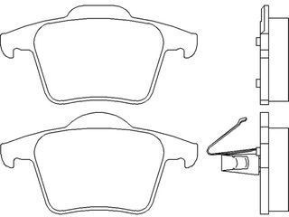 ΣΕΤ ΤΑΚ.OΠ. VOLVO XC90 ΚΑΙΝ. BREMBO P86019 VOLVO XC90