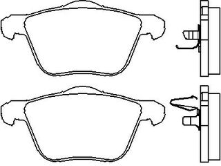 ΣΕΤ ΤΑΚΑΚΙΑ VOLVO S60-V70  00- ΚΑΙΝ. BREMBO P86022 VOLVO V70 VOLVO XC90