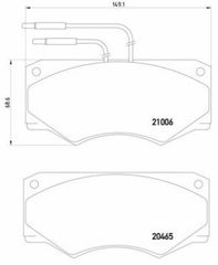 ΤΑΚ.ΕΜ.IVECO DAILY 76 ΚΑΙΝ. BREMBO PA6002 IVECO DAILY