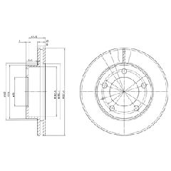 ΔΙΣΚΟΙ ΦΡ.ΕΜ.MAZDA 626/XEDOS ΚΑΙΝ. DELPHI BG2779 FORD USA PROBE MAZDA 626 MAZDA MX-6 MAZDA PREMACY MAZDA XEDOS