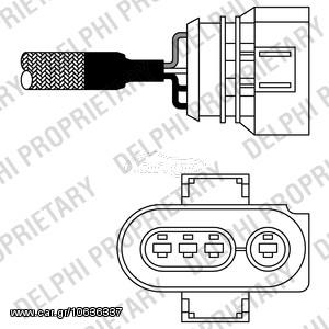 ΑΙΣΘΗΤ.ΛΑΜΔΑ.AUDI A6 II ΚΑΙΝ. DELPHI ES1098712B1 AUDI A4 AUDI A6 VW PASSAT VW TRANSPORTER