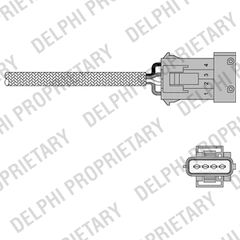 ΑΙΣΘΗΤΗΡΑΣ Λ XSARA ΚΑΙΝ. DELPHI ES2025812B1 CITROEN C5 CITROEN SAXO CITROEN XSARA PEUGEOT 206 PEUGEOT 306 PEUGEOT 406 PEUGEOT PARTNER