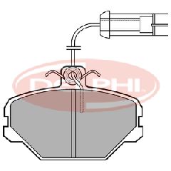 ΤΑΚΑΚ.ΕΜ TIPO 1,4 89-95-TEMPRA ΚΑΙΝ. DELPHI LP566 FIAT TEMPRA FIAT TIPO FIAT UNO LANCIA DEDRA