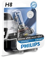 LAMP H8 WHITE VISON ΚΑΙΝ. PHILIPS 37471130 ALPINA B10 ALPINA D10 AUDI A3 AUDI A4 AUDI A5 AUDI A6 AUDI A7 AUDI A8 AUDI TT BMW 1 BMW 2 BMW 3 BMW 4 BMW 5 BMW 7 BMW X1 BMW X3 BMW X4 BMW X5 BMW X6 BMW Z4 