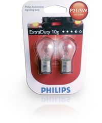 ΛΑΜΠΑ  P21/5W ExtraDuty 12V Mo ΚΑΙΝ. PHILIPS 87900430