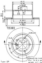ΔΙΣΚΟΙ ΦΡ.ΟΠ.BMW Z4 2.0-2.5 ΚΑΙΝ. BREMBO 08985980 BMW Z4