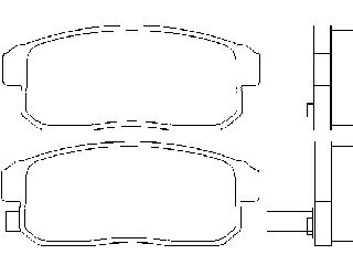 ΤΑΚ.ΟΠ.SUZUKI IGNIS ΚΑΙΝ. BREMBO P10005 SUZUKI IGNIS