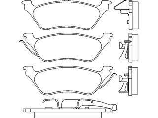 ΤΑΚ.ΟΠ.CHEROKEE 2.4/3.7 01- ΚΑΙΝ. BREMBO P11014 CHRYSLER VOYAGER DODGE CARAVAN