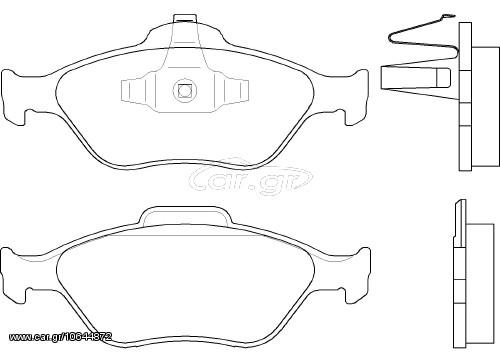 ΣΕΤ ΤΑΚ. FIESTA IV, PUMA 00- ΚΑΙΝ. BREMBO P24055 FORD FIESTA FORD FUSION FORD KA FORD PUMA FORD STREET MAZDA 121 MAZDA 2