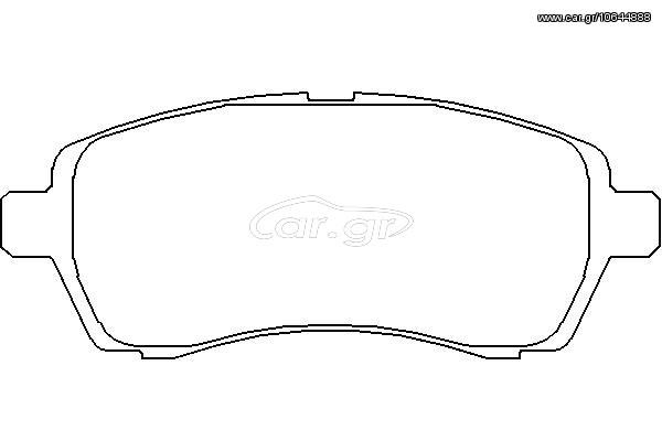 ΣΕΤ ΤΑΚ.EM.FIESTA VI 08- ΚΑΙΝ. BREMBO P24072 FORD FIESTA