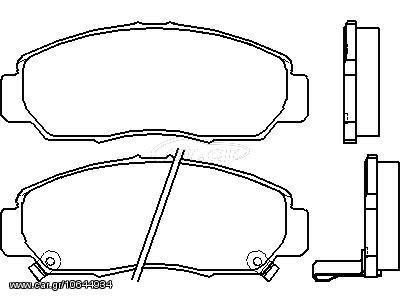 ΤΑΚ.ΕΜ.HONDA FR-V 05- ΚΑΙΝ. BREMBO P28047 HONDA FR-V