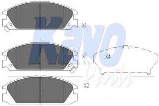 TAKAKIA ΦΡ.Χ.Α.ACCORD 86-88 ΚΑΙΝ. AMC KBP2020 HONDA ACCORD HONDA CRX HONDA INTEGRA HONDA PRELUDE