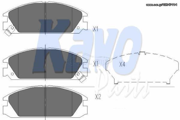 TAKAKIA ΦΡ.Χ.Α.ACCORD 86-88 ΚΑΙΝ. AMC KBP2020 HONDA ACCORD HONDA CRX HONDA INTEGRA HONDA PRELUDE