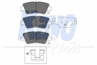 ΤΑΚΑΚ.ΟΠ.SONATA-TUCSON 05- ΚΑΙΝ. AMC KBP3025 HYUNDAI SONATA HYUNDAI TUCSON KIA OPIRUS KIA SOUL SSANGYONG ACTYON SSANGYONG KORANDO