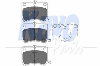 TAKAKIA ΦΡ.Χ.Α.MAZDA 121 -86 ΚΑΙΝ. AMC KBP4520 KIA PRIDE MAZDA 121