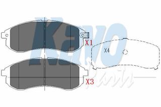 ΤΑΚΑΚ.ΕΜ.MITS.L200 01- SU SYS ΚΑΙΝ. AMC KBP5533 MITSUBISHI L200