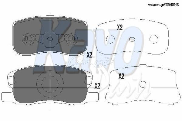 ΤΑΚΑΚΙΑ ΕΜ.MITSUBISHI COLT 04- ΚΑΙΝ. AMC KBP5534 MITSUBISHI COLT