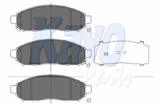 ΤΑΚΑΚ.ΕΜ.NISSAN NAVARA 05- ΚΑΙΝ. AMC KBP6574 NISSAN LEAF NISSAN NAVARA NISSAN PATHFINDER