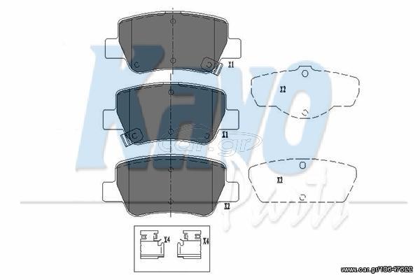 ΤΑΚΑΚ.ΟΠ.AVENSIS T27 09- ΚΑΙΝ. AMC KBP9107 TOYOTA AVENSIS